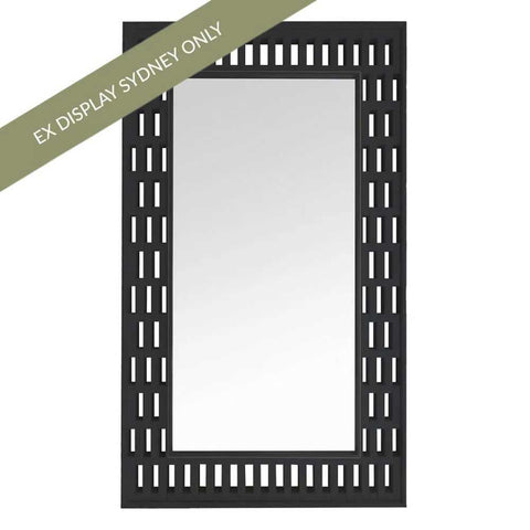 Appin Floor Mirror - Black - OUTLET NSW