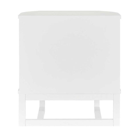 Theodore Bedside Table - Small White