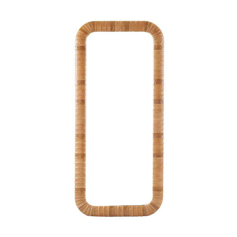 Sienna Leather Floor Mirror