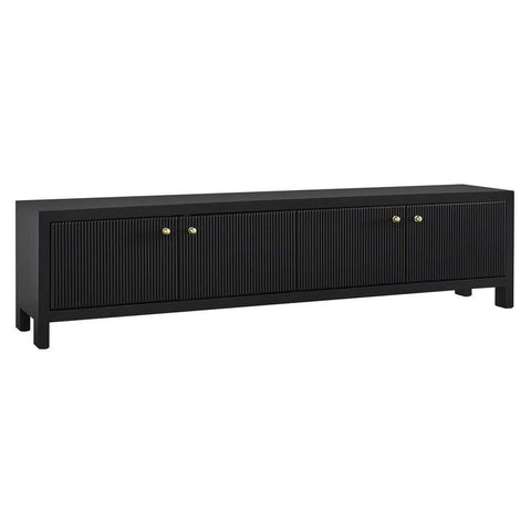Ariana 200cm Entertainment Unit - Large Black