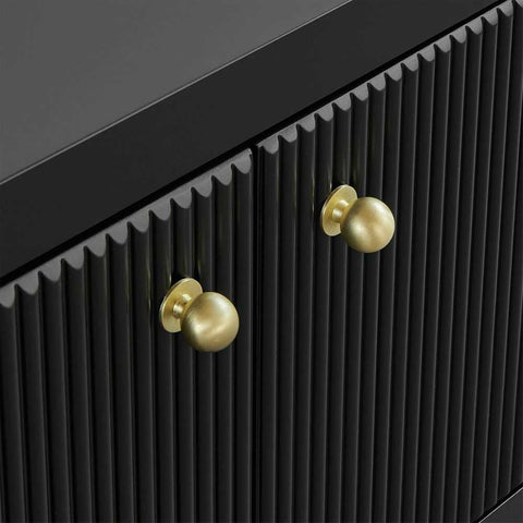 Ariana 200cm Entertainment Unit - Large Black