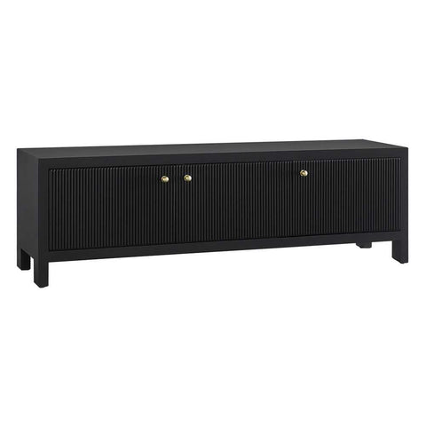 Ariana 160cm Entertainment Unit - Small Black