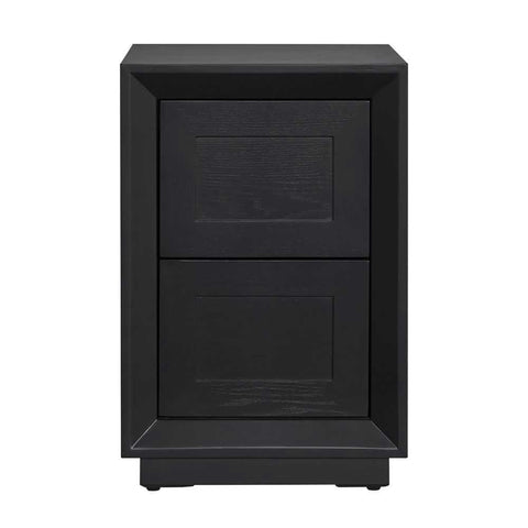 Balmain Bedside Table - Petite Black