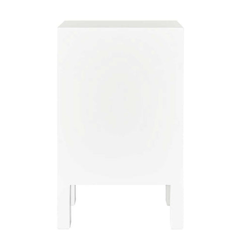 Ariana Bedside Table - Petite White