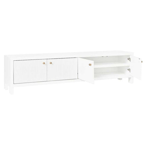 Ariana 200cm Entertainment Unit - Large White