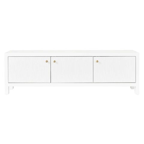 Ariana 160cm Entertainment Unit - Small White