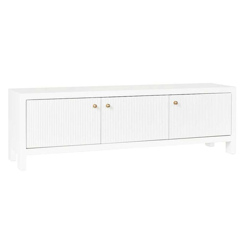 Ariana 160cm Entertainment Unit - Small White