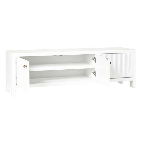 Ariana 160cm Entertainment Unit - Small White