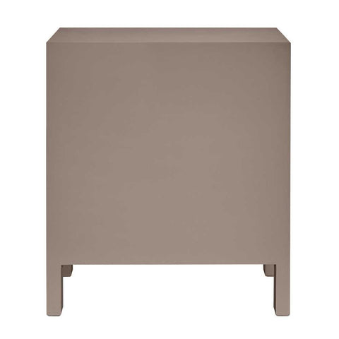 Ariana Bedside Table - Large Taupe