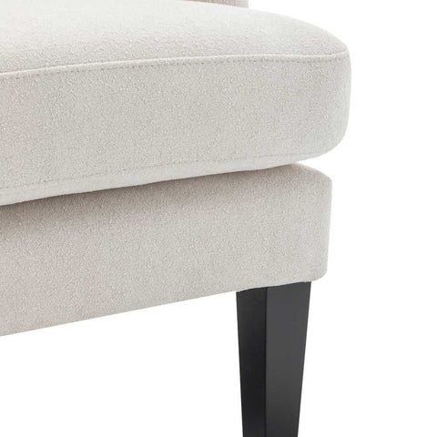 Gable Arm Chair - Pearl Chenille