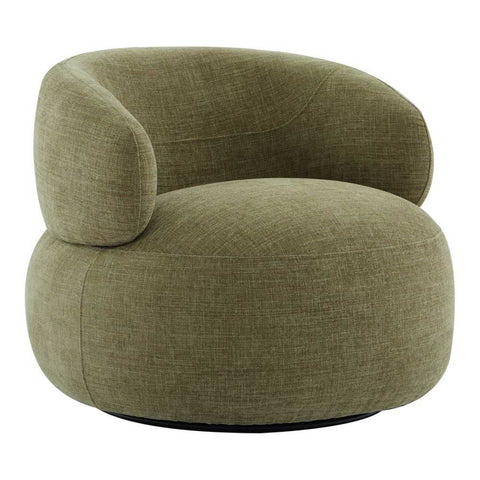 Greenwich Swivel Occasional Chair - Sage Chenille