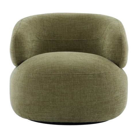 Greenwich Swivel Occasional Chair - Sage Chenille