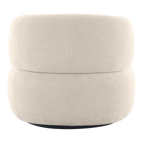 Greenwich Swivel Occasional Chair - Natural Chenille