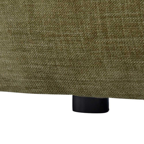 Greenwich Modular 3 Seater Sofa w Left Chaise - Sage Chenille