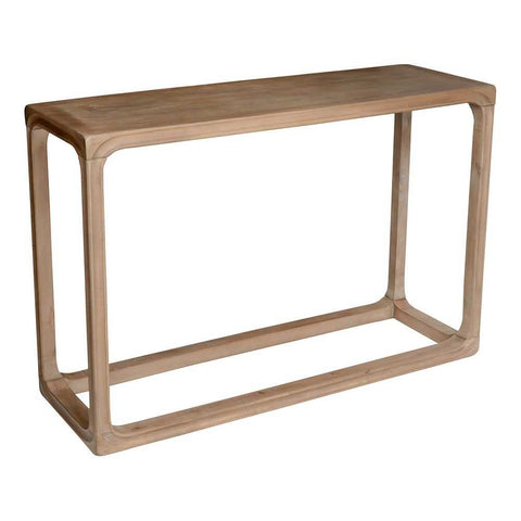 Cadie 120cm Console Table - Walnut Wash