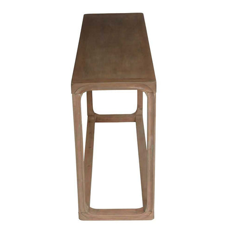 Cadie 120cm Console Table - Walnut Wash