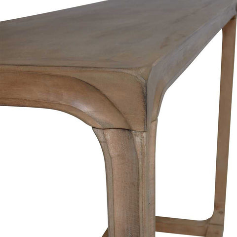 Cadie 120cm Console Table - Walnut Wash