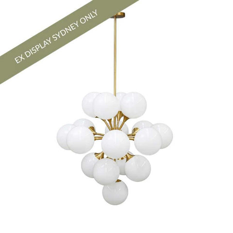 Karina Pendant - Large Brass - OUTLET NSW