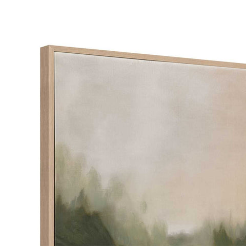 Green Meadows 100x100cm Canvas Painting