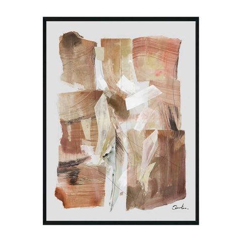 Auburn Abstract 90x120cm Canvas Painting