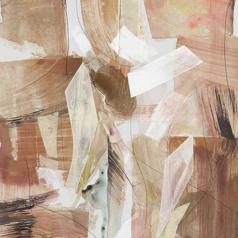 Auburn Abstract 90x120cm Canvas Painting