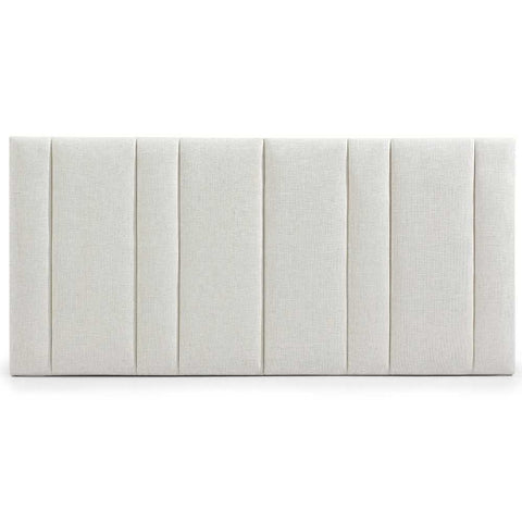 Bronx 325x130cm King Bedhead - Natural Linen