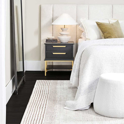 Bronx 325x130cm King Bedhead - Natural Linen