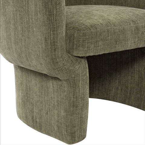 Avenue Arm Chair - Sage Chenille - Occasional Chairs - Eleganté