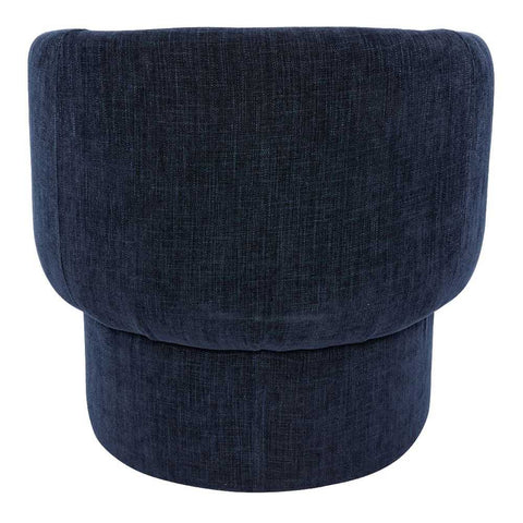 Avenue Arm Chair - Indigo Chenille - Occasional Chairs - Eleganté