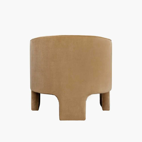 Kylie Arm Chair - Ochre Velvet - OUTLET NSW