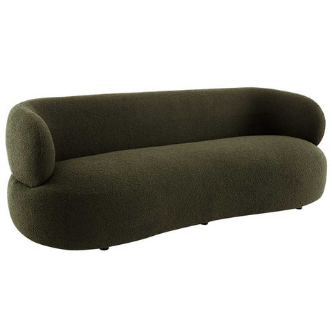 Greenwich 3 Seater Sofa - Green Boucle - Greenwich 3 Seater Sofa - Green Boucle - Eleganté