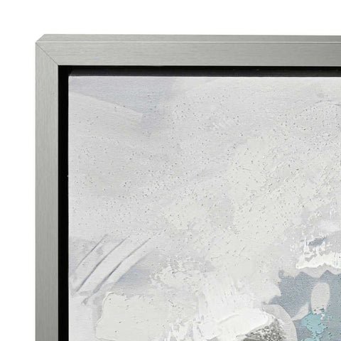 Ms. Verne Blue 105x105cm Series Enhanced Canvas Print