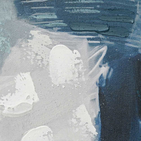 Ms. Verne Blue 105x105cm Series Enhanced Canvas Print