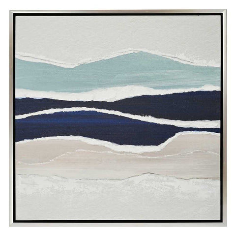 Sea Mountain 85x85cm Enhanced Canvas Print