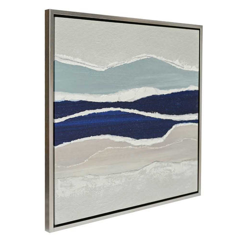 Sea Mountain 85x85cm Enhanced Canvas Print
