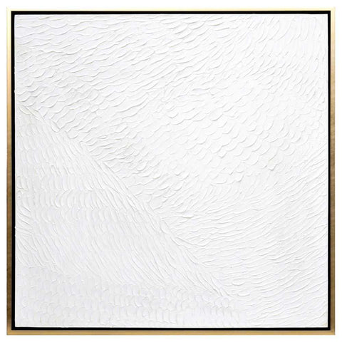 Snow White 145x145cm Canvas Painting - OUTLET NSW