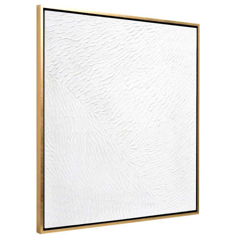 Snow White 145x145cm Canvas Painting - OUTLET NSW