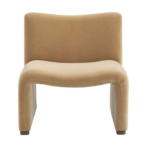 Beau Occasional Chair - Ochre Velvet