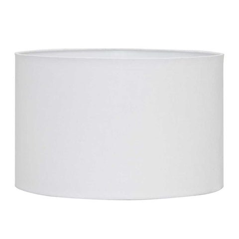 Larissa Drum Shade - Medium White