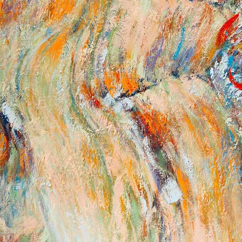 Into The Woods 180x140cm Oil on Canvas Painting
