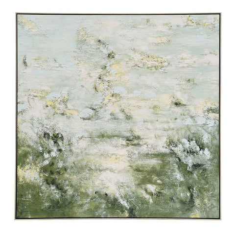 Whimsical Meadow 140x140cm Oil on Canvas Painting