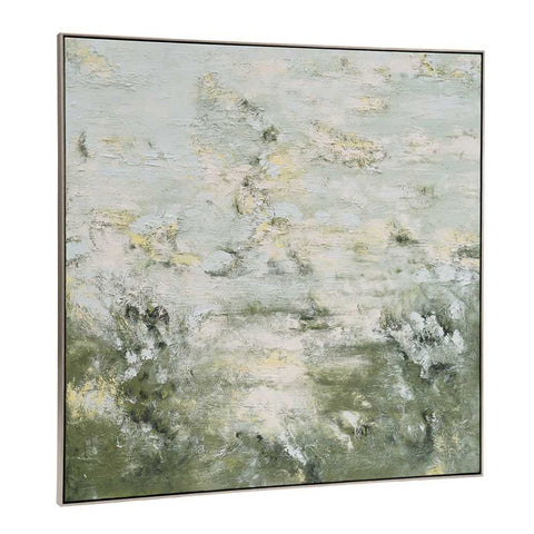 Whimsical Meadow 140x140cm Oil on Canvas Painting