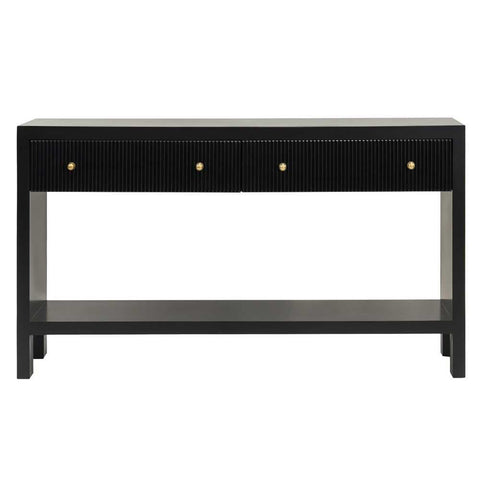 Ariana 140cm Console Table - Black
