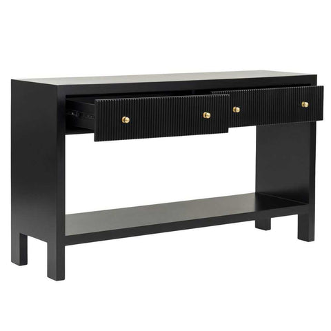 Ariana 140cm Console Table - Black