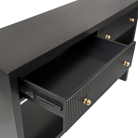 Ariana 140cm Console Table - Black