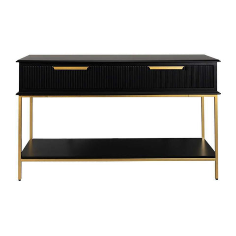 Aimee 140cm Console Table - Black