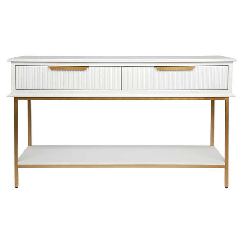 Aimee 140cm Console Table - White