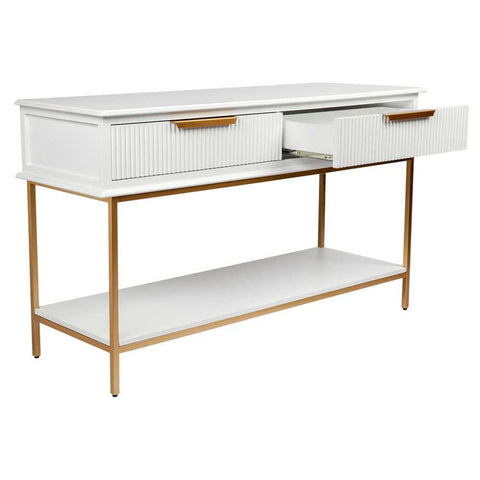 Aimee 140cm Console Table - White