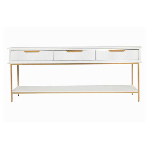 Aimee 200cm Console Table -  White