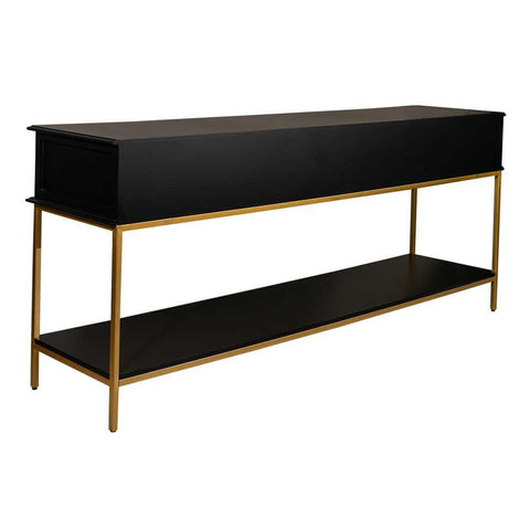 Aimee 200cm Console Table -  Black
